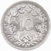 10 Rappen, 1895, unzirkuliert