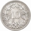 10 Rappen, 1895, Stempelglanz