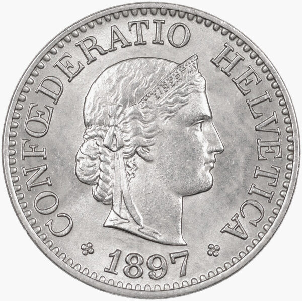 25655_1 10 Rappen, 1897, unzirkuliert
