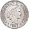 10 Rappen, 1897, unz/stgl