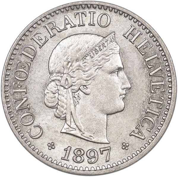 25656_1 10 Rappen, 1897, unz/stgl