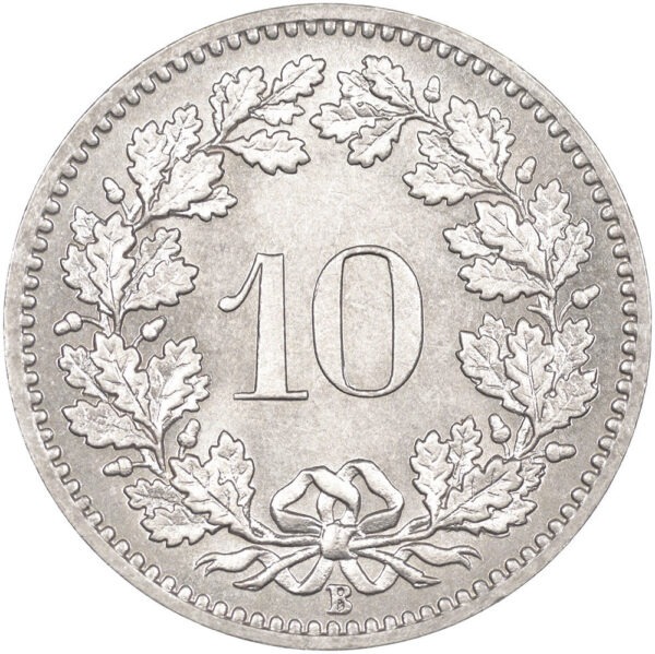 10 Rappen, 1897, unz/stgl