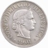10 Rappen, 1901, unzirkuliert