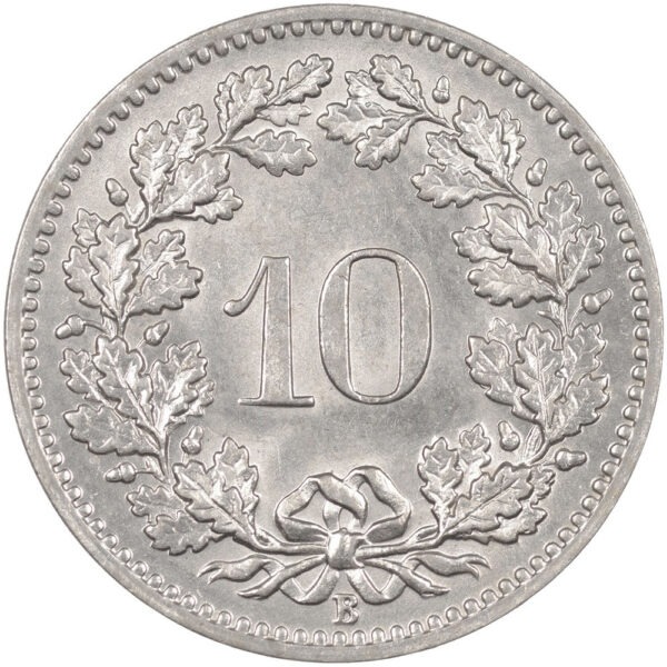 10 Rappen, 1901, unz/stgl
