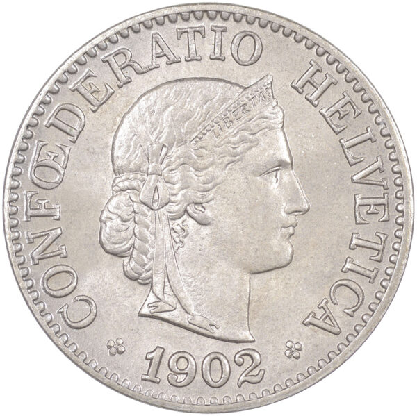 10 Rappen, 1902, unzirkuliert