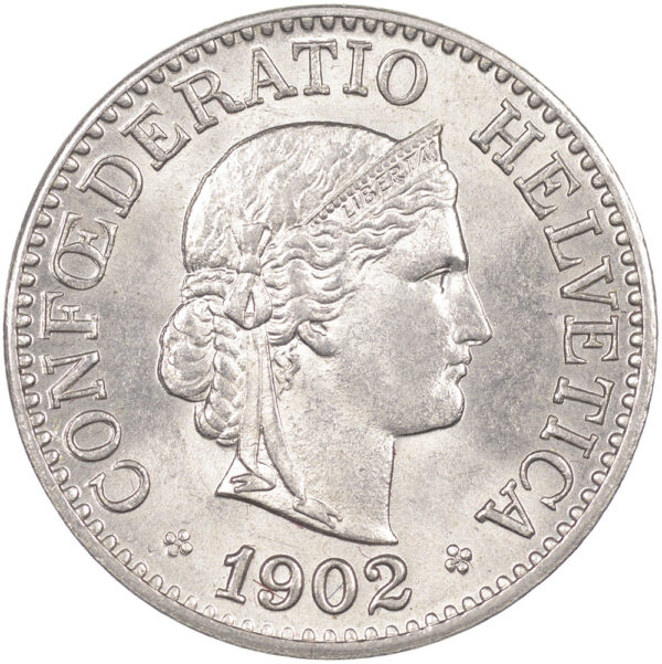 10 Rappen, 1902, unz/stgl