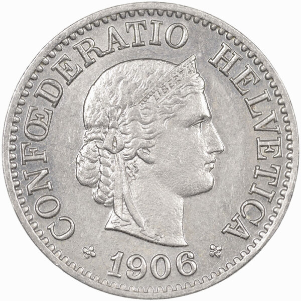 25682_1 10 Rappen, 1906, unzirkuliert