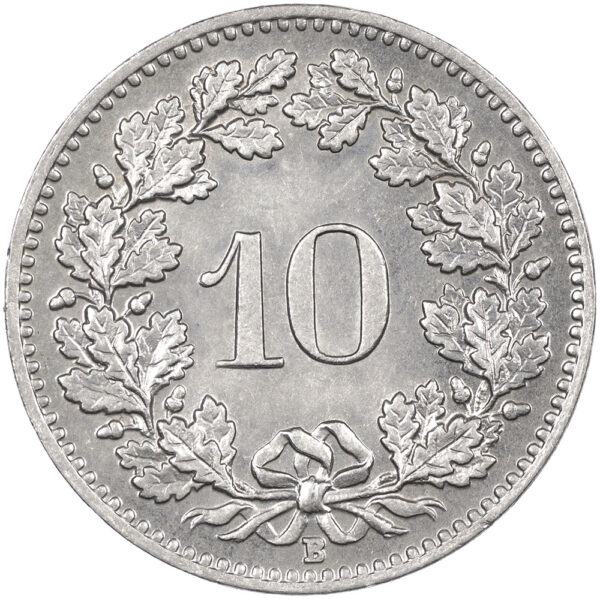 10 Rappen, 1906, unz/stgl