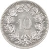 10 Rappen, 1906, Stempelglanz