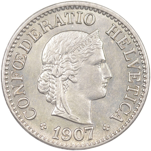 25687_1 10 Rappen, 1907, unz/stgl