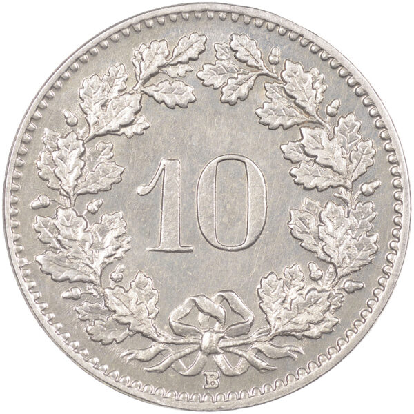 10 Rappen, 1907, unz/stgl