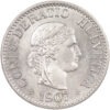 10 Rappen, 1907, Stempelglanz