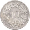 10 Rappen, 1907, Stempelglanz