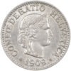 10 Rappen, 1909, unzirkuliert