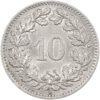 10 Rappen, 1909, unzirkuliert
