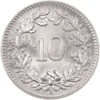 10 Rappen, 1909, Stempelglanz