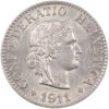 10 Rappen, 1911, unzirkuliert
