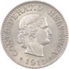 10 Rappen, 1911, Stempelglanz