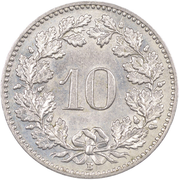 10 Rappen, 1914, unzirkuliert