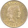 10 Rappen, 1918, unz/stgl