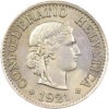 10 Rappen, 1921, unz/stgl