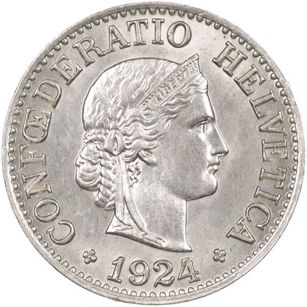 25723_1 10 Rappen, 1924, unz/stgl