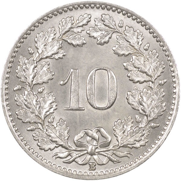 10 Rappen, 1924, unz/stgl