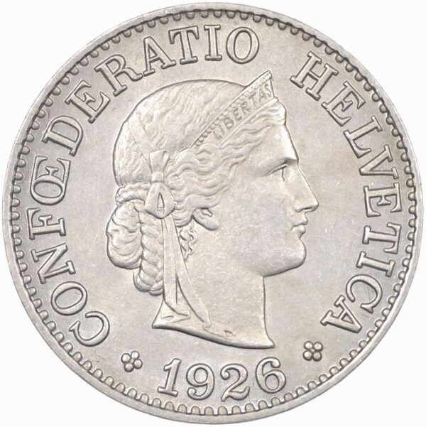 25728_1 10 Rappen, 1926, unzirkuliert