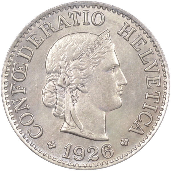 25729_1 10 Rappen, 1926, unz/stgl
