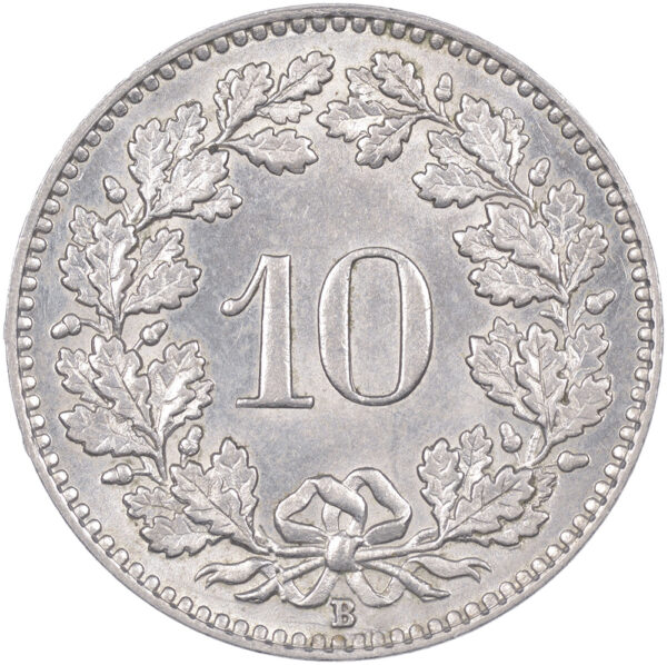 10 Rappen, 1927, unz/stgl