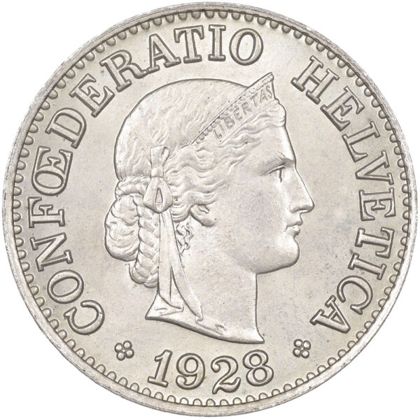 25734_1 10 Rappen, 1928, unzirkuliert