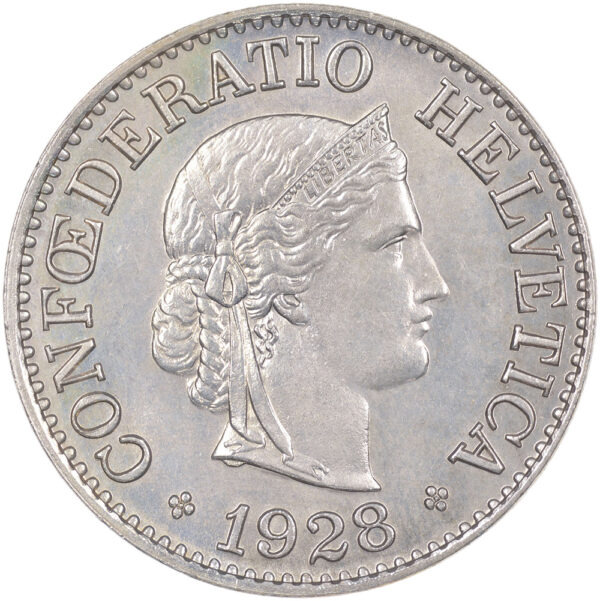 25735_1 10 Rappen, 1928, unz/stgl