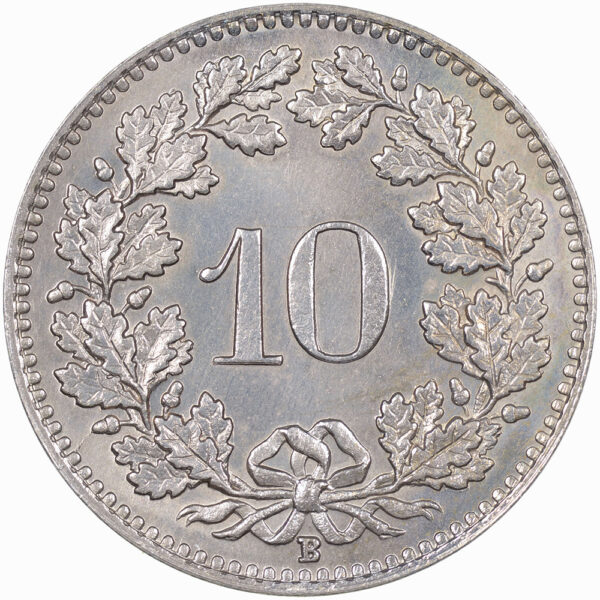 10 Rappen, 1928, unz/stgl