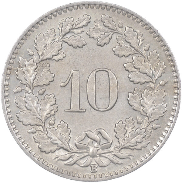 10 Rappen, 1930, unzirkuliert