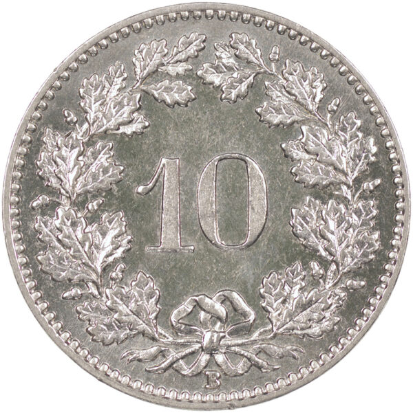 10 Rappen, 1932, unz/stgl