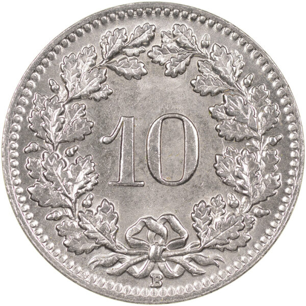 10 Rappen, 1939, unz/stgl