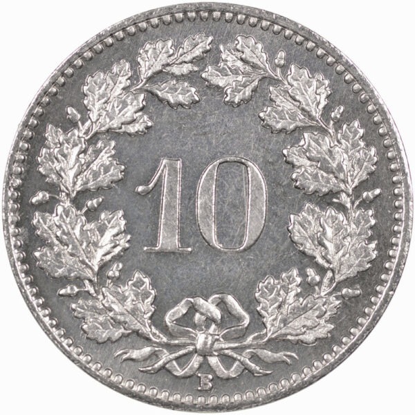 10 Rappen, 1939, Erstabschlag