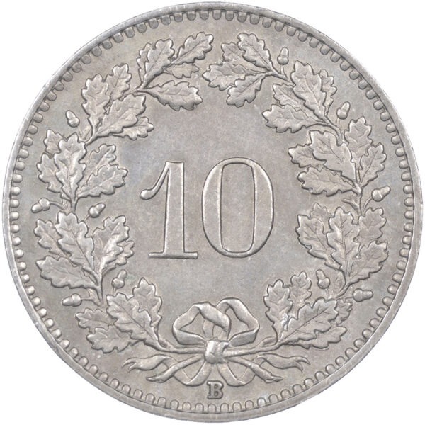10 Rappen, 1940, unzirkuliert