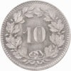 10 Rappen, 1943, Stempelglanz