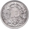 10 Rappen, 1944, Stempelglanz