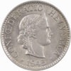 10 Rappen, 1945, unz/stgl