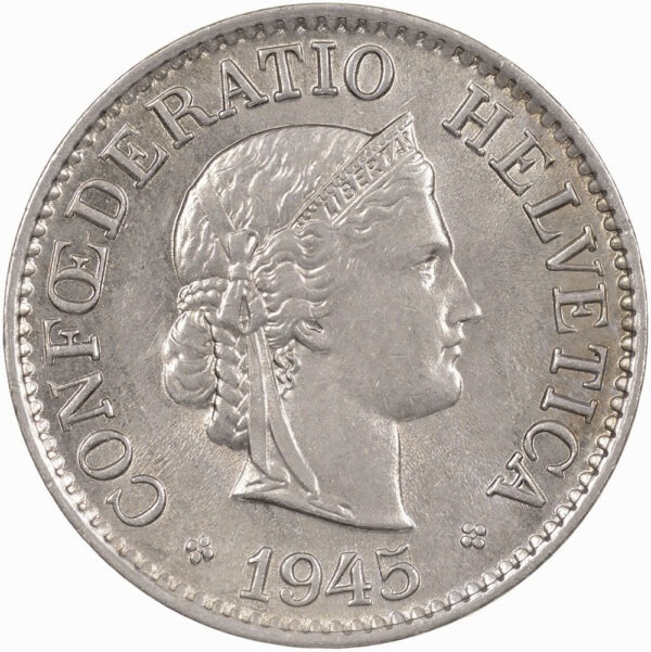 25775_1 10 Rappen, 1945, unz/stgl