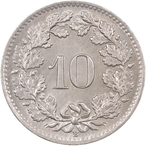 10 Rappen, 1946, unz/stgl