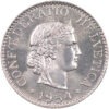 10 Rappen, 1954, Stempelglanz
