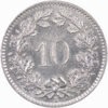 10 Rappen, 1955, unz/stgl