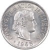 10 Rappen, 1965, Stempelglanz