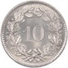 10 Rappen, 1965, Stempelglanz
