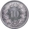 10 Rappen, 1966, Stempelglanz