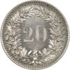 20 Rappen, 1881, unzirkuliert