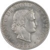 20 Rappen, 1881, unz/stgl